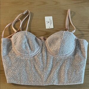 Windsor Sparkling Pink Bustier